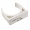Uxcell Pvc Water Pipe 40mm Clamps Clips Fit For 1 57 Inch Od Tv Trays Tubing Hose Hanger Support Pex 20pcs