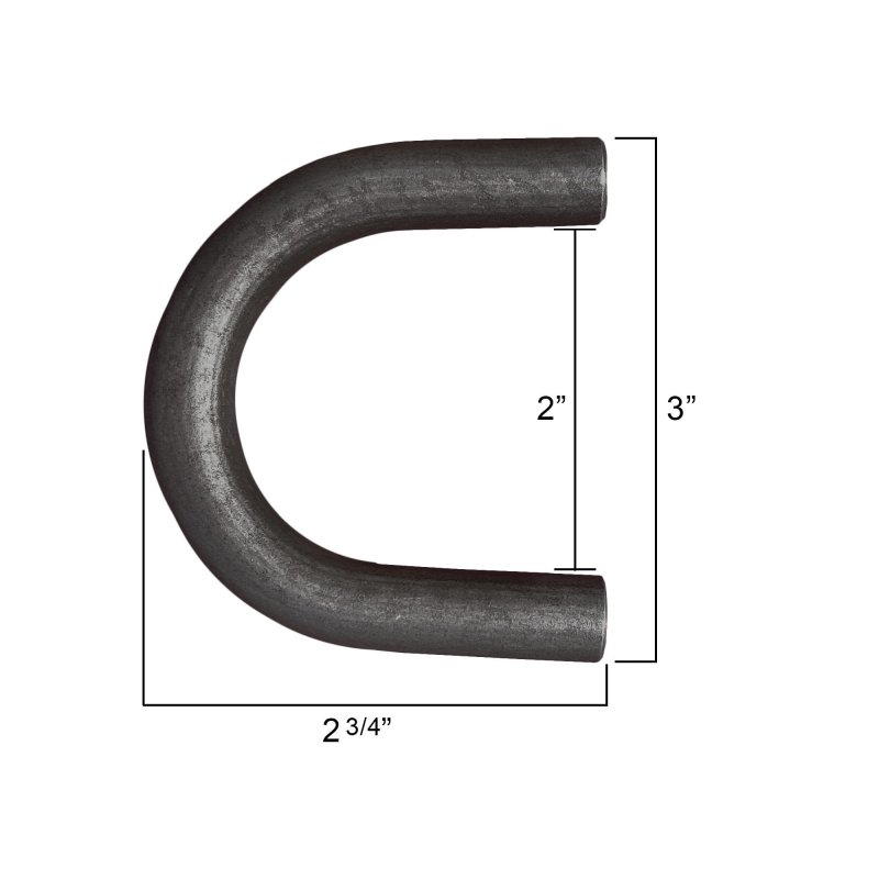 2 Pack 1 Thick Weld-on Steel D-ring Rope Hook Chain Tie Down D Ring For Trucks Trailers