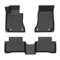Tpe Floor Mats For Benz C Class 2015 2021 Sedan All Weather Car Cargo Liners 3 Piece Set Black 