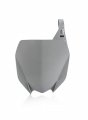 Front Number Plate Grey For Yamaha Yz125 250 250x 125x 2021 2026 Yz250f Yz450fx 2019 2023 Yz450f 2018 2022 Yz250fx 2020 2024 