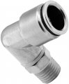 Vixen Air 1 4 Npt Male To Push Connect Ptc For 2 Od Hose Swivel Elbow Vxa2421 