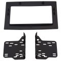 Ecotric Double Din Radio Stereo Kit Compatible With 06-10 Dodge Ram 1500 2500 3500 Chassis Cab Dash Bezel Installation W Wiring