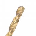 Uxcell High Speed Steel Straight Shank Twist Drill Bit Fully Ground Titanium Coated 1 1mm Diameter 36mm Total Length 15mm 12
