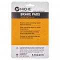 Niche Brake Pad Set For Suzuki Boulevard Gz250 Savage 650 59100-26870 Front Semi-metallic 2 Pack