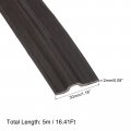 Uxcell Window Weather Stripping 5 Meters 16 41ft Long Door Seal Self Adhesive Gap Sealing Strip For Door Insulation And The
