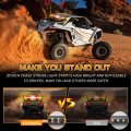 Xridonsen 30 Inch Chase Light Strip 180 Led Rc Emergency Strobes W Brake Reverse Turn Signal Rear Tail Light Bar For Utv Atv