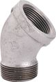 Worldwide Sourcing Elbow Street 45 Degree Galvanished 1-1 2 Inch 