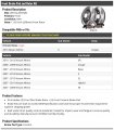 Front Ceramic Brake Pad And Rotor Kit Compatible With 2007-2013 Nissan Altima Coupe With 11 65 Inch 296mm