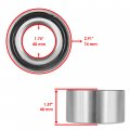 2 Rear Wheel Axle Hubs With Bearings And Bolts For Polaris Ranger 400 4x4 2010 To 2014 570 2021 Sportsman 500 800 Efi Models