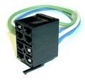 Pre Wired Rocker Switch Socket Wiring Harness With 11 In Leads 20a Current Rating For Automotive And Marine Panel Mount 1 Pack