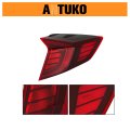 1-pack Rh Tail Light Assembly Right Side Replacement For Sonata 2020-2022 Red Passenger Rear Lamp