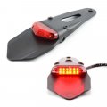 Zw Homeland Rear Fender Brake Tail Light Led Lamp Red With Bracket For Motorcycle Motocross Dirt Bike Xr Crf Klx Enduro Exc 