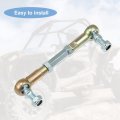 X Autohaux 2pcs M8 80mm Steering Tie Rod Ball Joint For 50cc 70cc 90cc 110cc 125cc 150cc 200cc 250cc Atv Four Wheeler Quad
