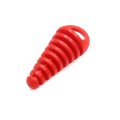 Red Motorcycle Exhaust Tube Wash Pipe Plug Muffler Rubber Protector