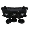 Tcmt Motorcycle Headlights Assembly Fit For Honda Cbr900rr 929rr Cbr 900rr 2000 2001 Black Casing Clear Lens