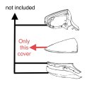 Spieg Passenger Side Mirror Cover Cap Housing Replacement For Lexus Es350 Es300h Ls500 Rc300 2019-2022 Paint To Match Rh