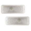 Parking Light Unit Pair For Ford F100 F150 F250 1980 To 1986 And Ranger Clear Lens Driver Passenger Side Fo2520120 Eotz 13200 B 