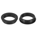 2pcs Rubber Grommets 2-3 8 60mm Drill Hole 1-15 16 49mm Id Top Hat Grommet Black Silicone Plug Gasket For Wiring Automotive