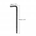 Uxcell 6mm Ball End Hex Key Wrench L Shaped Long Arm Cr-v Repairing Tool Black