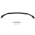 Front Bumper Lip Spoiler For Infiniti Q50 2014 2017 Glossy Black Abs Assembly Replacement Sporty Body Kit Enhancement