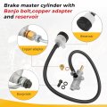Rear Brake Caliper And Master Cylinder For Polaris Scrambler 400 500 Magnum 325 Trail Blazer 250 Boss 330 Xplorer Sport