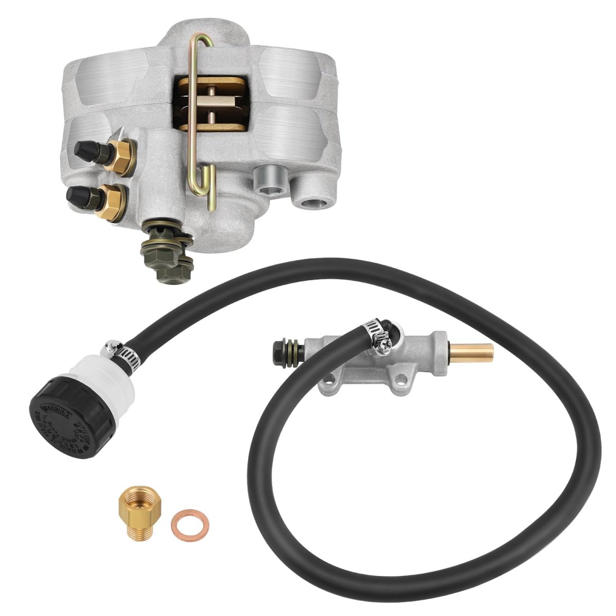 Rear Brake Caliper And Master Cylinder For Polaris Scrambler 400 500 Magnum 325 Trail Blazer 250 Boss 330 Xplorer Sport