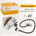 Rear Brake Caliper And Master Cylinder For Polaris Scrambler 400 500 Magnum 325 Trail Blazer 250 Boss 330 Xplorer Sport