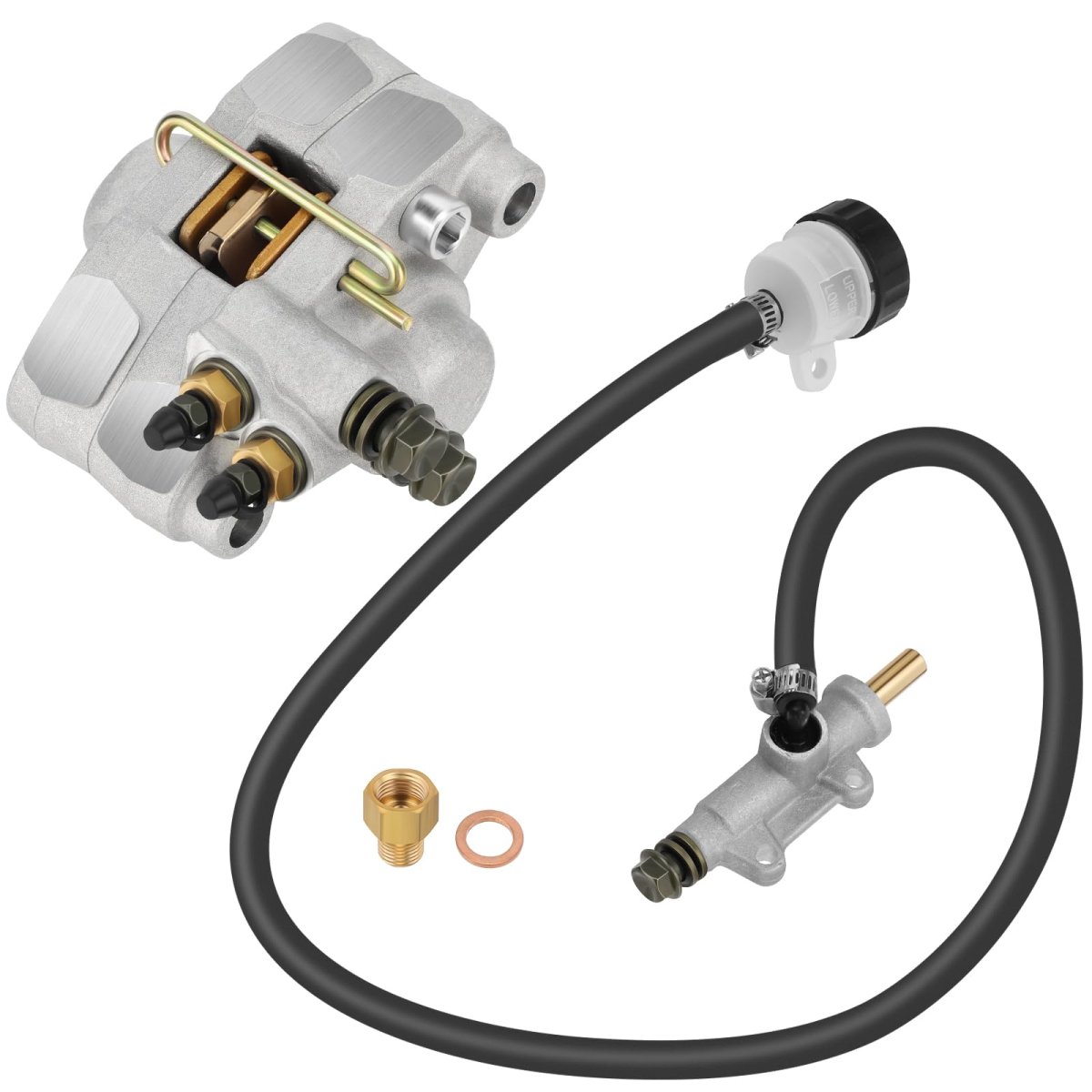 Rear Brake Caliper And Master Cylinder For Polaris Scrambler 400 500 Magnum 325 Trail Blazer 250 Boss 330 Xplorer Sport