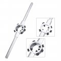 Uxcell Die Stock Handle Wrench Holder For Metric M7-m9 12mm-25mmm Od Round