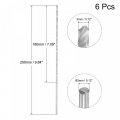 Uxcell Hss High Speed Steel Extra Long Twist Drill Bits 3mm Diameter 250mm Length For Hardened Metal Woodwork Plastic Aluminum