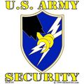 U S Army Security Sticker 3-1 4 X3-1 2 