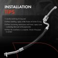 A-premium A C Suction Line Hose Assembly Compatible With Nissan Rogue 2014-2019 L4 2 5l Compressor To Evap