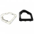 Kuafu Front Fog Light Bezel Compatible With 2019-2023 Gmc Sierra 1500 Denali Replacement For 84176753 84176752 Lamp Cover Trim