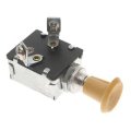 Push Pull Switch 10 Amperage Rating Screw In Mounting And Blade Terminal 12v Alx-pau-si-hp5180-cla1 Black Plastic 2 Position 