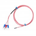 Pt100 Thermistor Temperature Probe 3 X 10mm Pla-tinum- Wire Waterproof Sensor 50 To 300 2m And Humidity