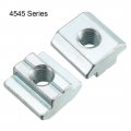 Uxcell Slide In T-nut M8 Threaded For 4545 Series Aluminum Extrusions Profile Pack Of 12