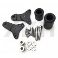Smt-black No Cut Frame Slider Crash Protector Compatible With 2011 2012 2013 Suzuki Gsxr 600 750 B00ruep94q