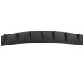 Universal Rear Lower Bumper Lip Diffuser Spoiler 7 Shark Fin Style Glossy Carbon Look Pp Body Kit 34 In X 6 Medium 