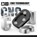 Nicecnc Black Side Stand Extension Kickstand Plate Aluminum For Honda Xr650l 1993 1994 1995 1996 1997 1998 1999 2000 2001 2002