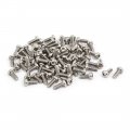 M3x8mm 304 Stainless Steel Button Head Torx Screws Bolts T10 Drive 80pcs 