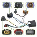 Partszen 15782377 15950809 2pcs Headlight Headlamp Wiring Harness Fit For Chevrolet Avalanche Suburban 1500 2500 Tahoe Cadillac 