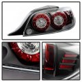 Acanii For Black 2004-2008 Mazda Rx-8 Rx8 Led Tail Lights Rear Brake Lamps 04-08 Left Right