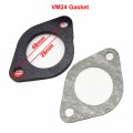 Xljoy Pit Bike Carb Intake Adapter Boot Rubber Pipe Flange Gasket For Mikuni Vm24 Keihin Pe24 26 28 Oko