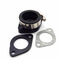 Xljoy Pit Bike Carb Intake Adapter Boot Rubber Pipe Flange Gasket For Mikuni Vm24 Keihin Pe24 26 28 Oko