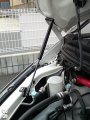 Autobahn88 Hood Lift Support Kit Compatible With 2006-2007 Subaru Impreza Wrx Gdb Sti Ej20 Matt Black