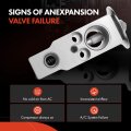 A-premium A C Expansion Valve Compatible With Toyota Land Cruiser 1998-2002 Highlander 2001-2003 Lexus Es300 Es330 More