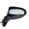 Spieg To1321286 Passenger Side Mirror Replacement For Toyota Prius V 2012-2014 Power Heated Manual Fold Black Rh
