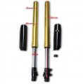 Tdpro 45mm 48mm Complete Upside Down Front Fork Shocker And Triple Clamp Handlebar Riser Set For Dirt Pit Pro Trail Bike 110cc