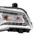 Hecasa Right Headlight Compatible With 2012-2014 Chrysler 300 Halogen Headlamp Replacement For Ch2503235 68085416af-pfm Clear