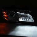 Hecasa Right Headlight Compatible With 2012-2014 Chrysler 300 Halogen Headlamp Replacement For Ch2503235 68085416af-pfm Clear